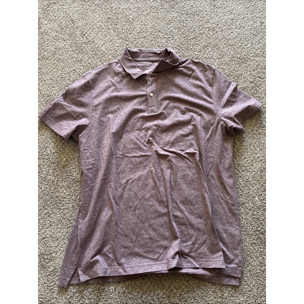 Mens Purple American Eagle Short Sleeve Polo Size XXL‎